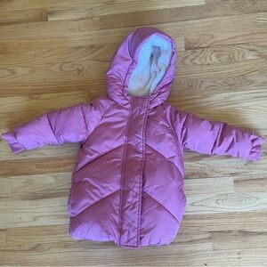 Old Navy Pink Puffer Jacket for Kids